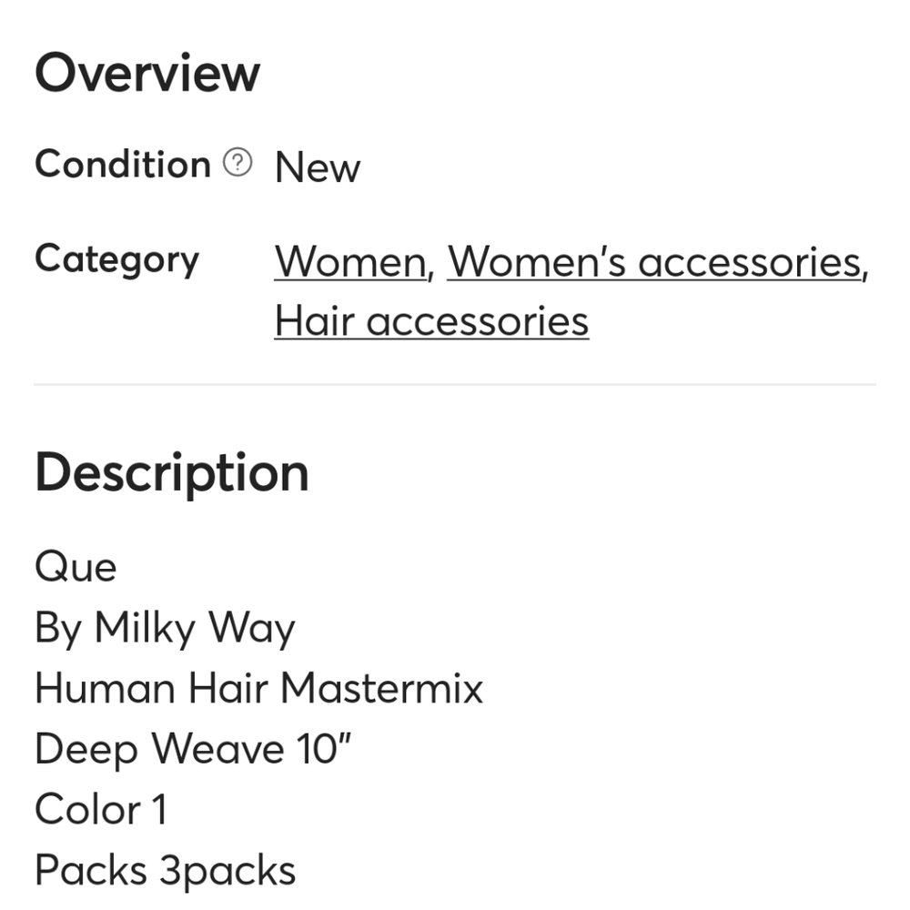 Human Hair Mastermix